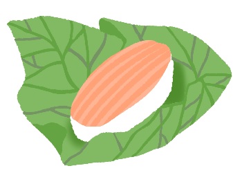 マス寿司のイラスト