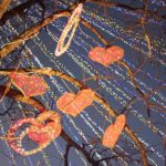 冬のハウステンボスのツリーとイルミネーションの写真