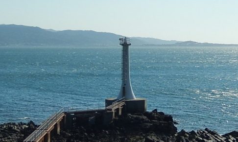 南島原、口之津にある塩詰崎灯台 の写真